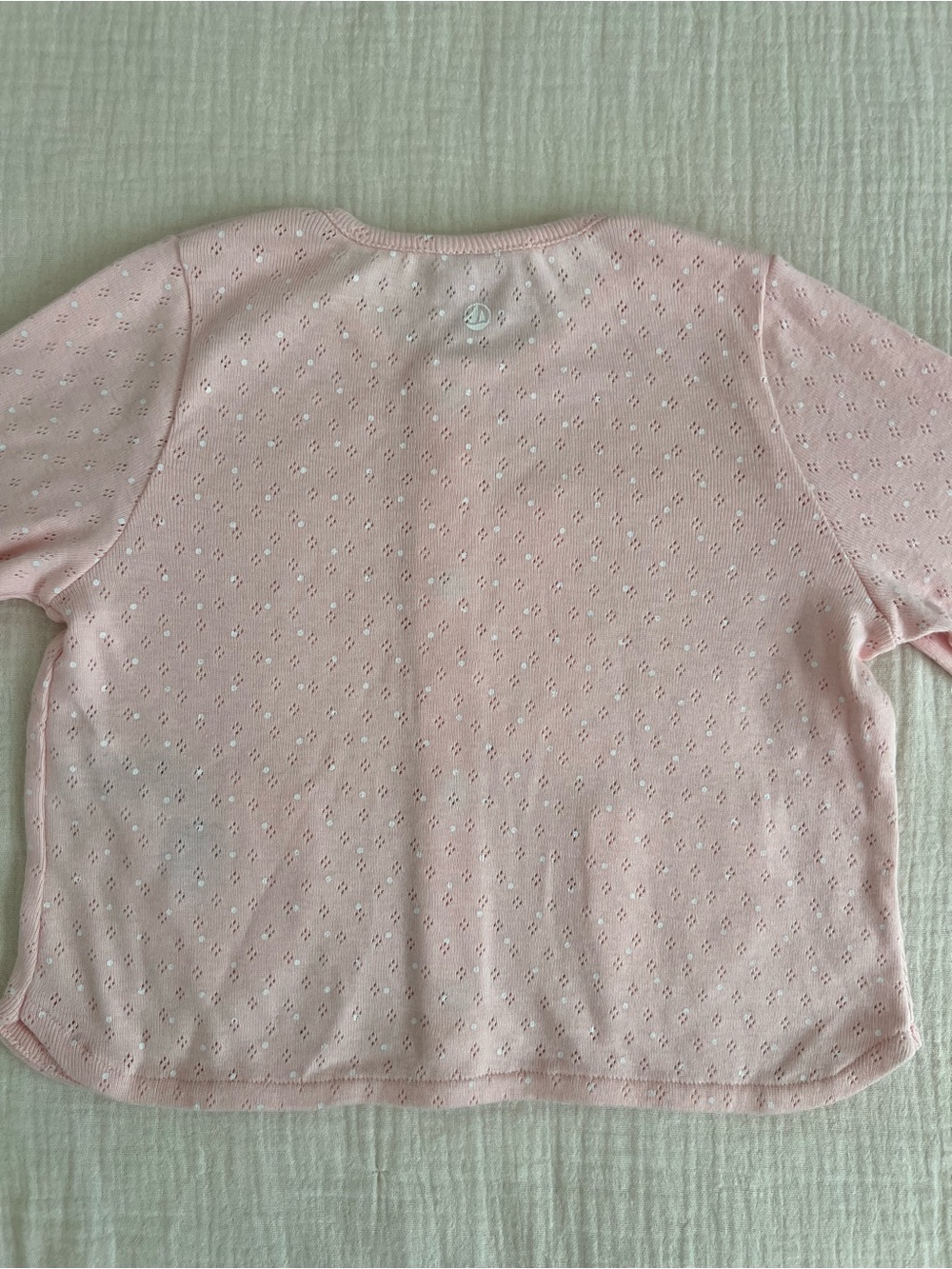 Petit Bateau pointelle cardigan - Picture 3 of 3